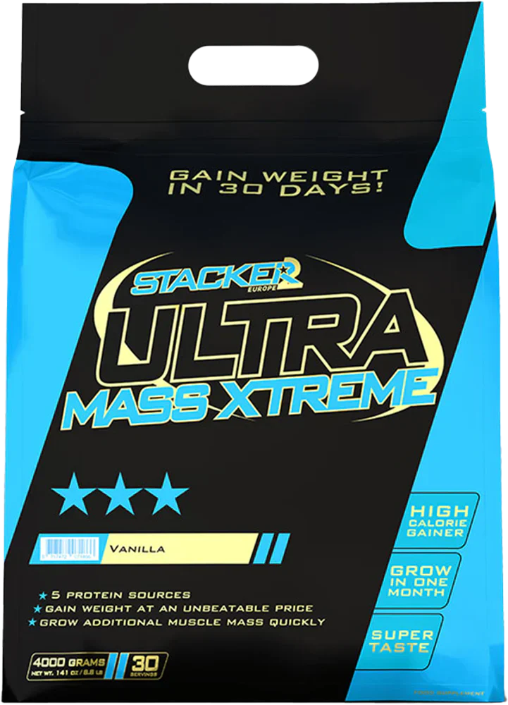 Stacker2 Ultra Mass Xtreme - 4000 g vanilja 