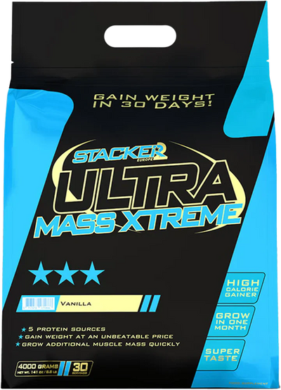 Stacker2 Ultra Mass Xtreme - 4000 g vanilja 