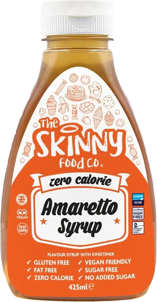 The Skinny Food Co Skinny-kastike - 425 ml Amaretto