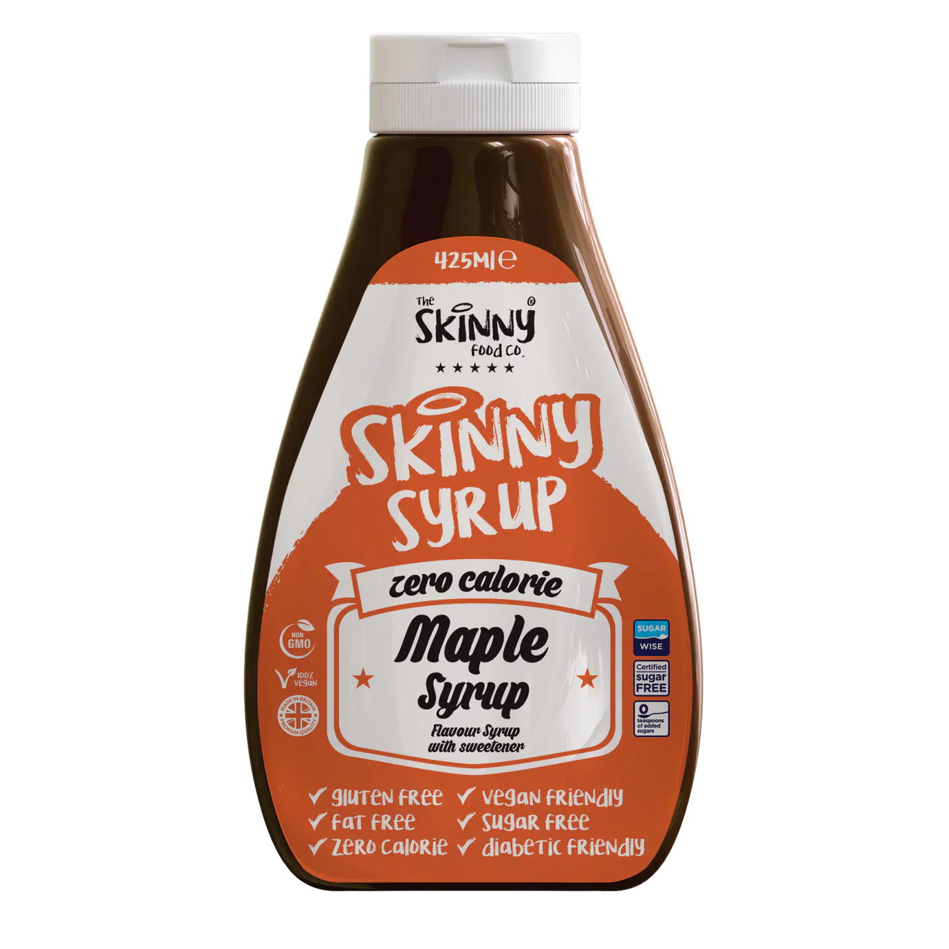 The Skinny Food Co Skinny-kastike - 425 ml vaahterasiirappia