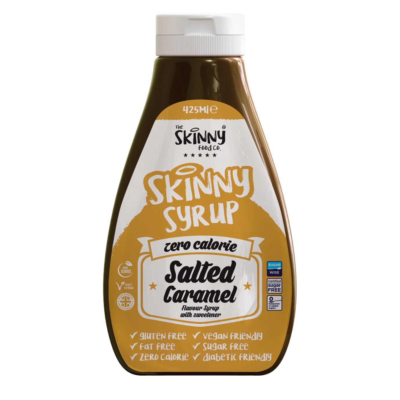 The Skinny Food Co Skinny-kastike - 425 ml suolattua karamellia