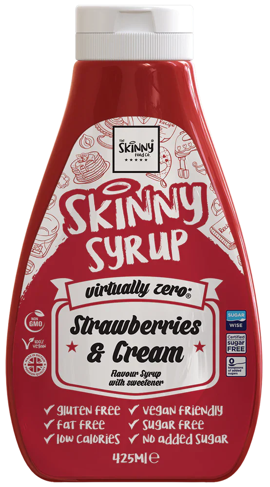 The Skinny Food Co Skinny Sauce -kastike - 425 ml Mansikka- ja kermakastike