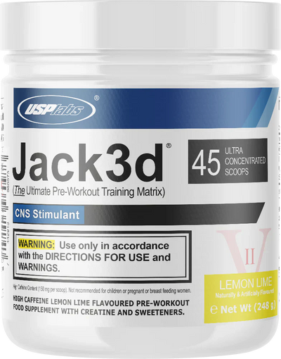 Jack3d Advanced Pre-Workout Sitruuna-Lime