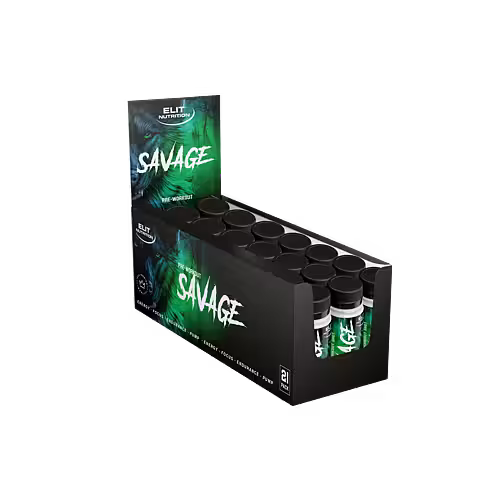 21 x Savage PWO Shot, 60 ml, Sour Apple