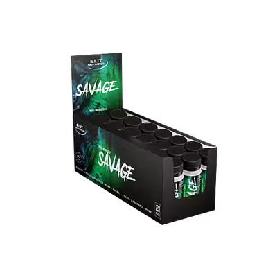 21 x Savage PWO Shot, 60 ml, Sour Apple