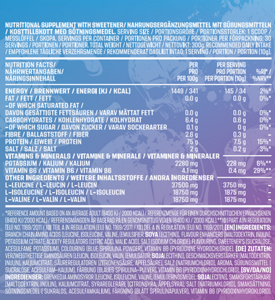 AK-47 Labs BCAA - 300 g Blue Raspberry