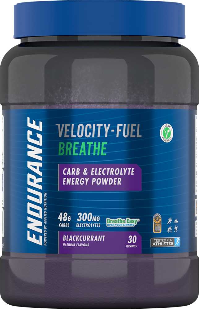 Applied Nutrition Endurance Carb &amp; Electrolyte Energy Breathe Easy - 1500 g - Blackcurrant