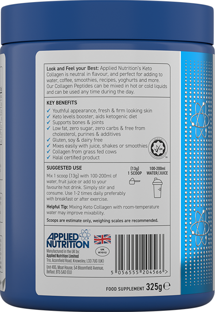 Applied Nutrition Keto-kollageeni - 325 g