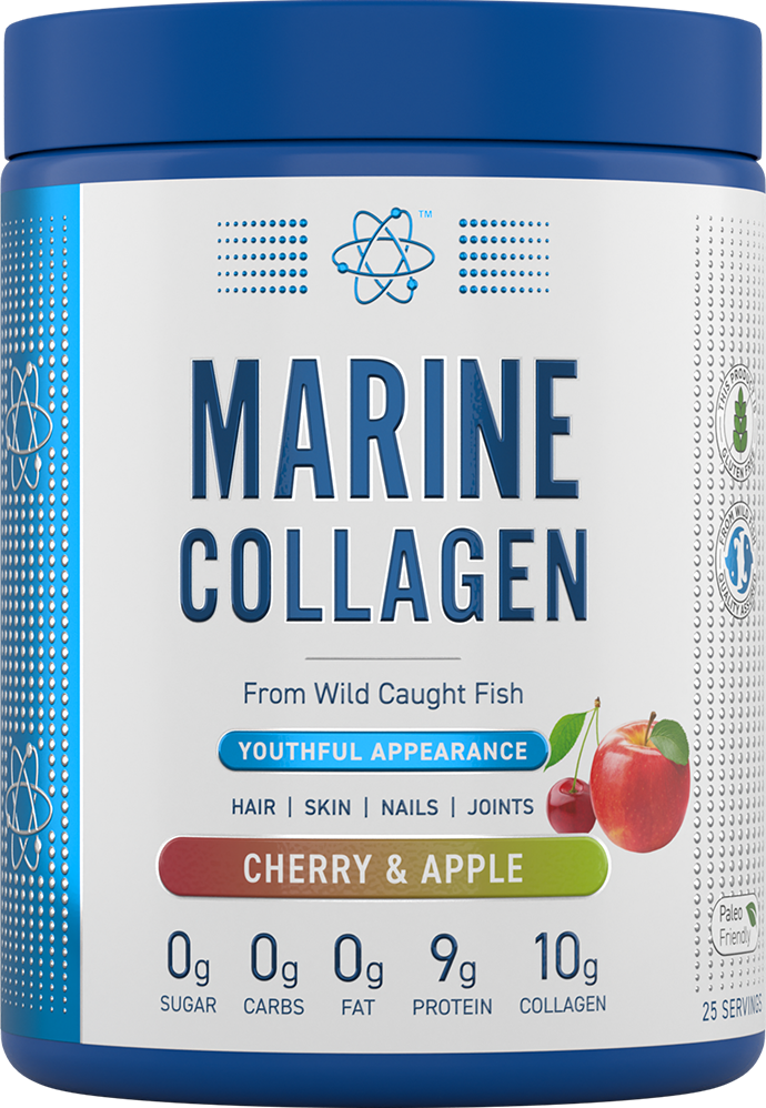 Applied Nutrition Marine Collagen Powder - 300 g kirsikka-omena