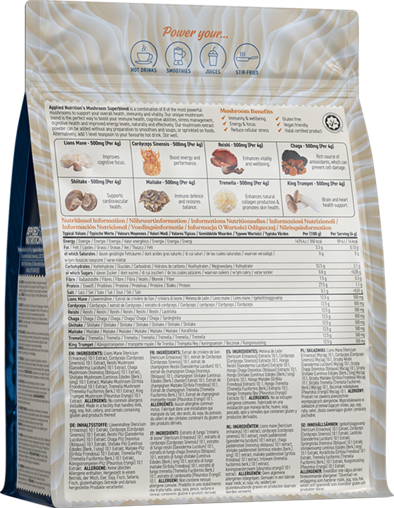 Applied Nutrition Sieni Supersekoitus - 160 g