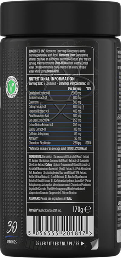 Applied Nutrition Shed-H2O - 180 kaps. 