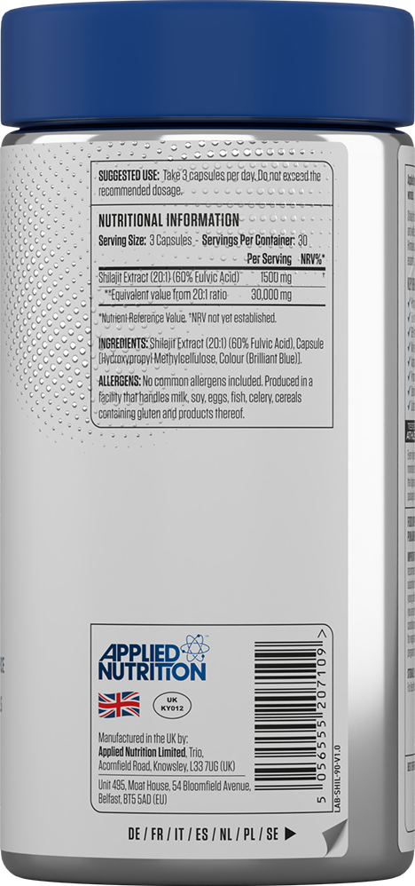 Applied Nutrition Shilajit - 90 kaps. 