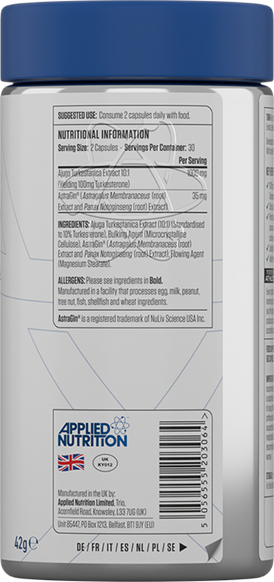 Applied Nutrition Turk-X - 60 kaps.