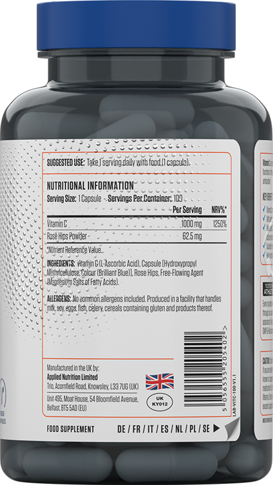 Applied Nutrition C-vitamiini 1000 - 100 tablettia