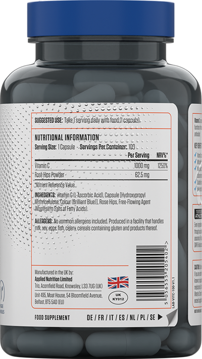 Applied Nutrition C-vitamiini 1000 - 100 tablettia