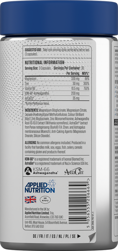 Applied Nutrition ZMA Professional - 90 kaps.