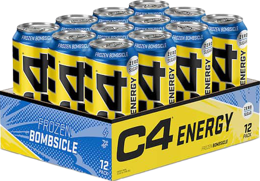 C4 Energy - 12 x 500 ml jäätynyttä pommia