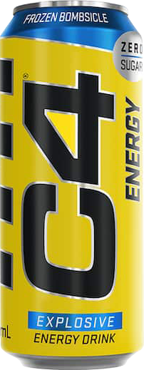 C4 Energy - 12 x 500 ml jäätynyttä pommia
