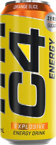 C4 Energy - 12 x 500 ml appelsiiniviipale