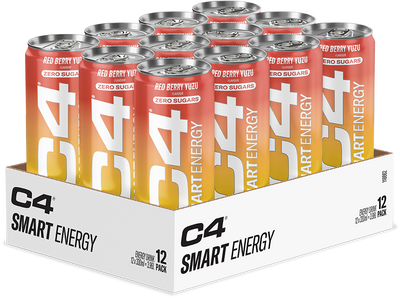 C4 Smart Energy - 12 x 330 ml Punainen marja