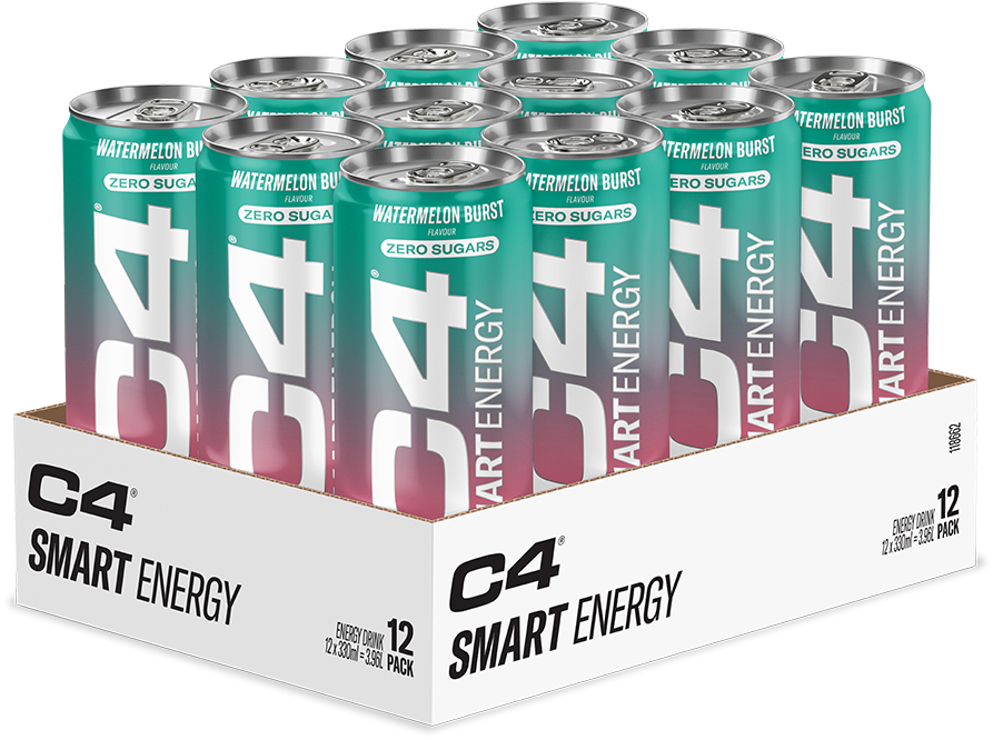 C4 Smart Energy - 12 x 330 ml Vesimeloni