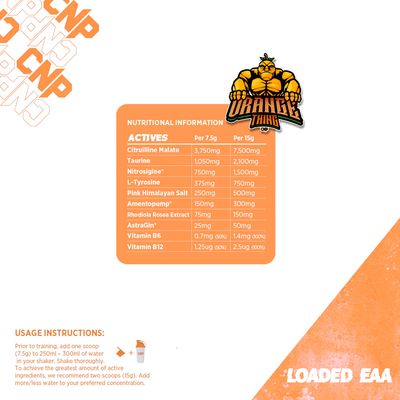 CNP Täysi pumppu - 300 g The Orange Thing