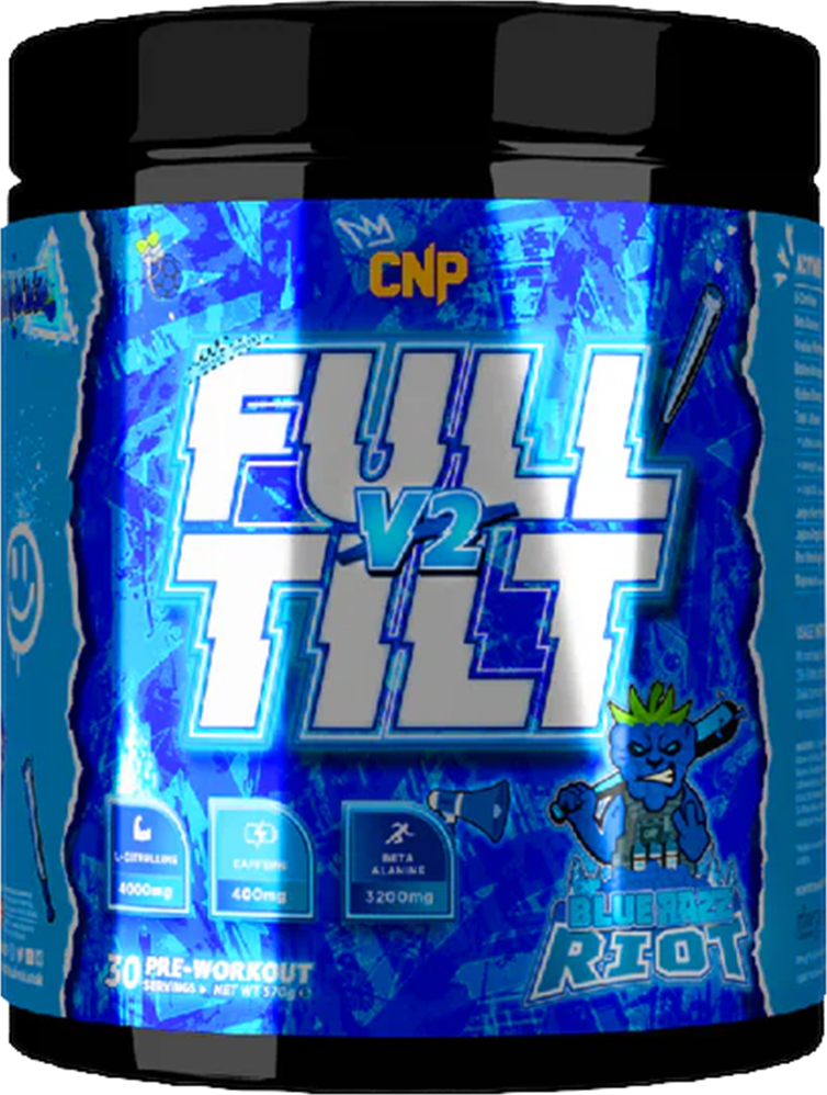 CNP Full Tilt V2 - 570 g sininen Razz Riot
