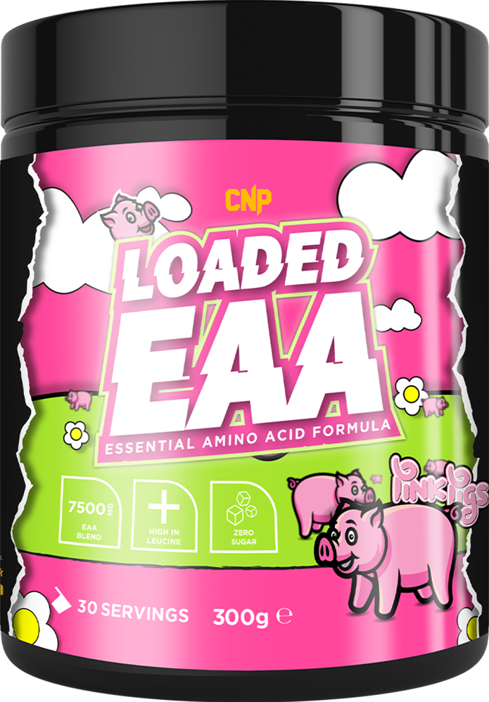 CNP-täytetyt EAA-rakeet - 300 g Pink Pigs