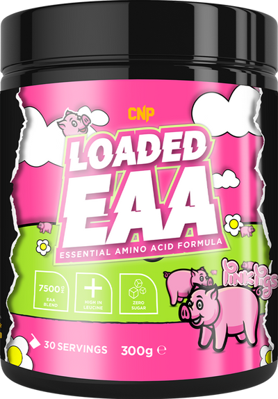 CNP-täytetyt EAA-rakeet - 300 g Pink Pigs