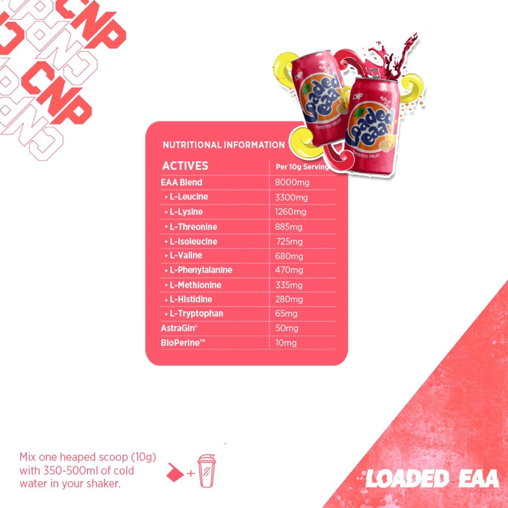 CNP-täyteläinen EAA - 300 g Fanta Twist