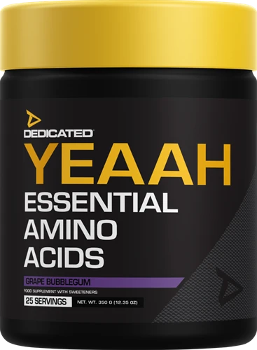 Dedicated Nutrition YEAAH Essential Amino Acids - 350 g Viinirypälepurukumi