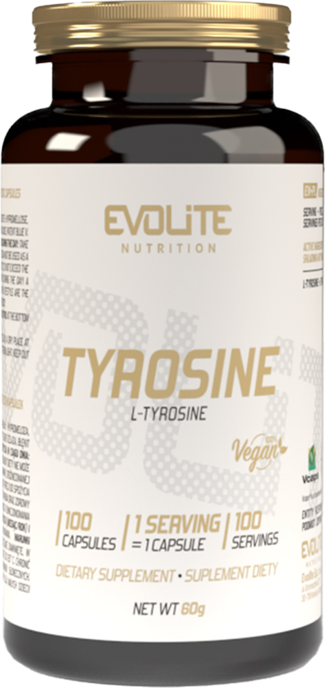 Evolite Tyrosiini 500 mg - 100 kaps.