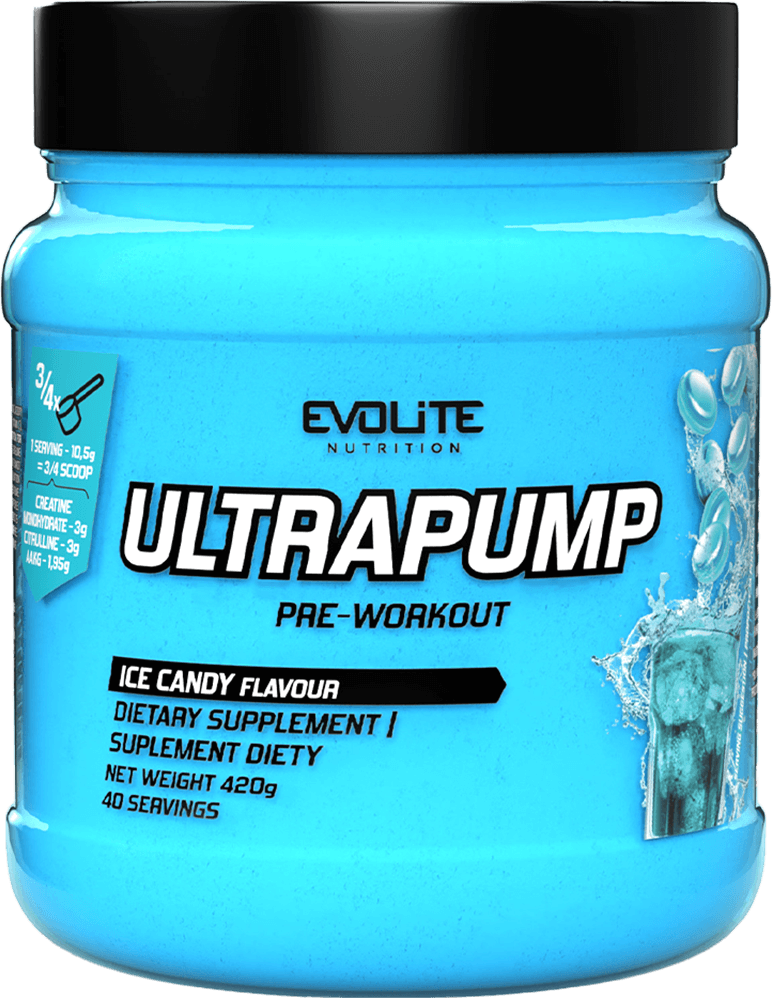 Evolite UltraPump - 420 g jääkarkkia