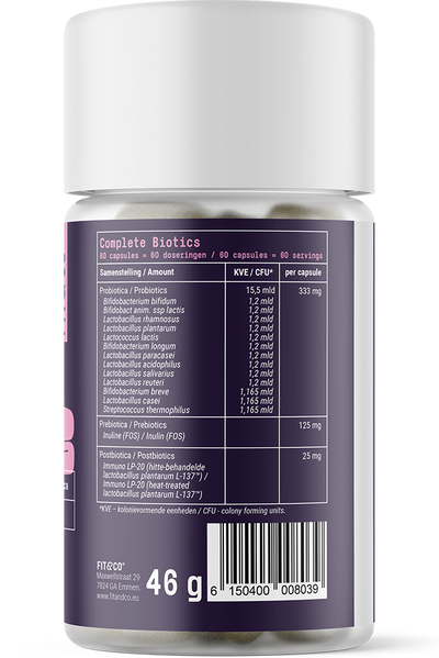 Fit &amp; Co Complete Biotics - 60 kaps.