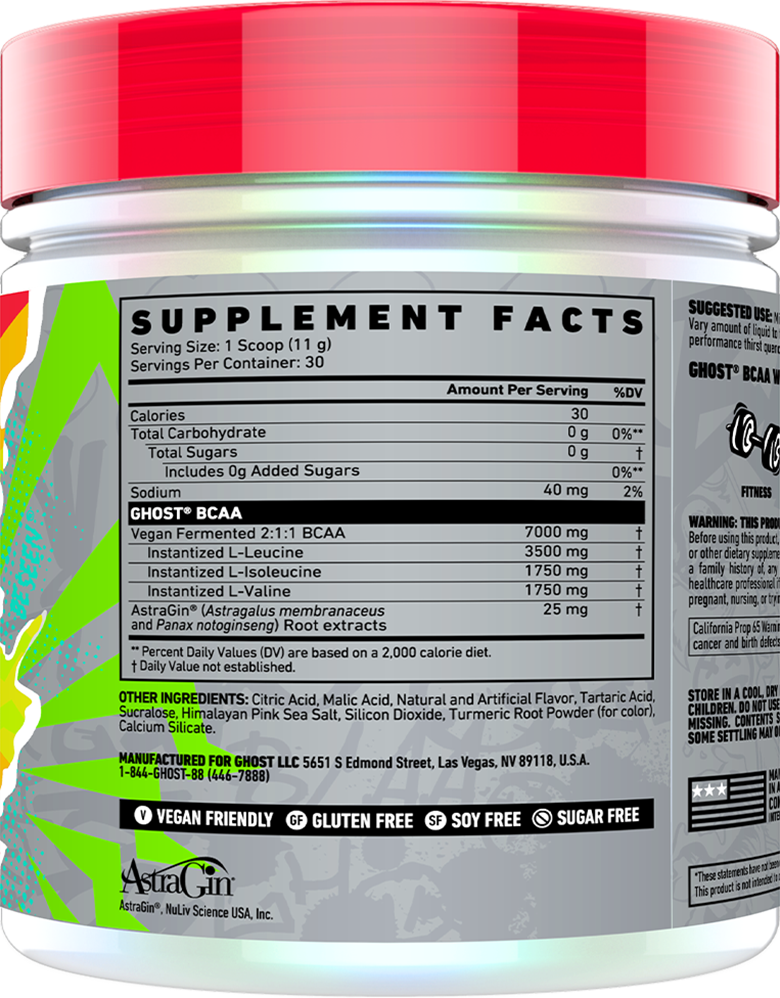 Ghost BCAA - 30 annosta Lemon Crush