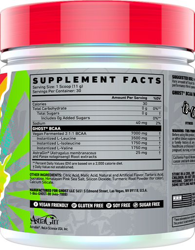 Ghost BCAA - 30 annosta Lemon Crush