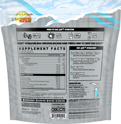 Ghost Nesteytystikut - 24 annosta - Lemon Crush