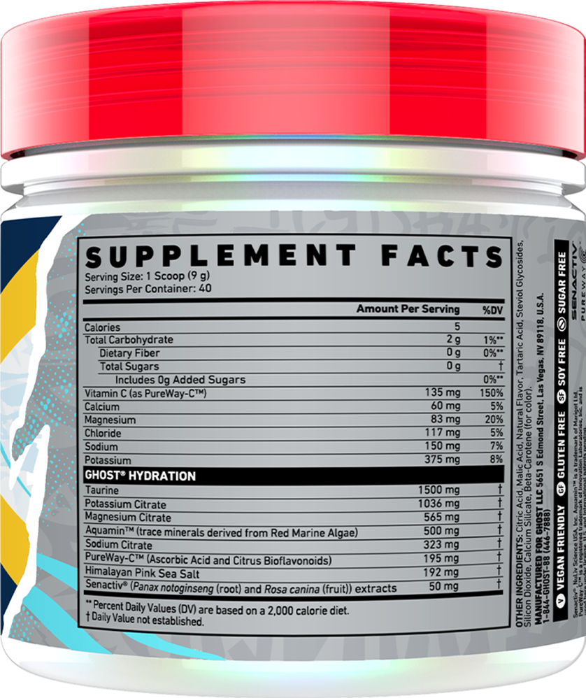 Ghost Hydration - 40 annosta sitruunamurskaa