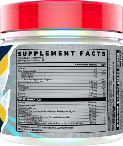 Ghost Hydration - 40 annosta sitruunamurskaa