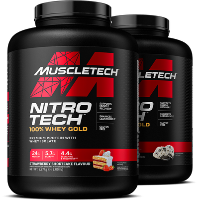 MuscleTech Nitro Tech 100% Whey Gold - 2270 g