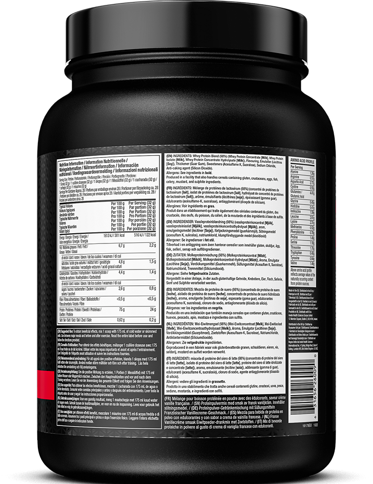 MuscleTech Nitro Tech 100% Whey Gold - 908 g Double Rich Chocolate