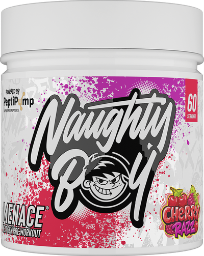 Naughty Boy Menace V2 - 420 g Cherry Razz