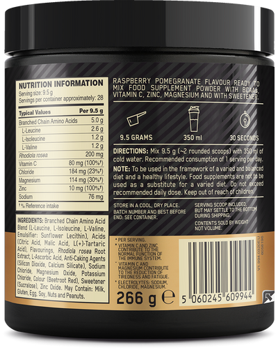 Optimum Nutrition Gold Standard BCAA Train + Sustain - 266 g Raspberry Pomegranate