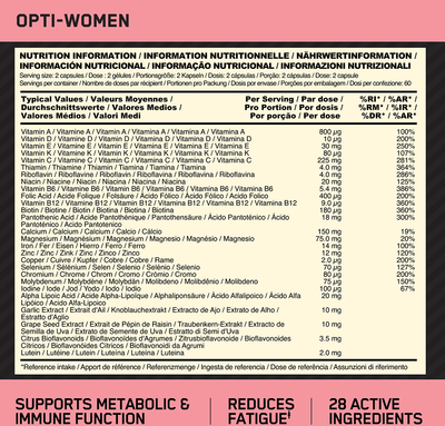 Optimum Nutrition Opti-Women 60 kaps.