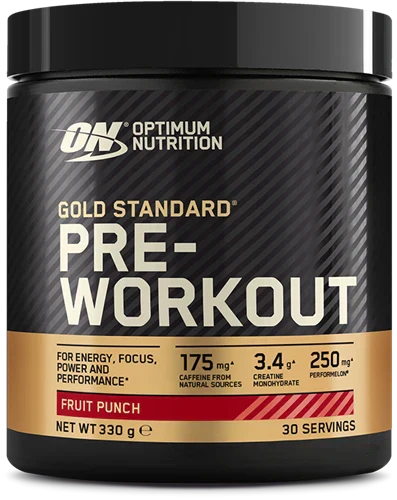 Optimum Nutrition Gold Standard Pre-Workout - 330 g hedelmäpunssi