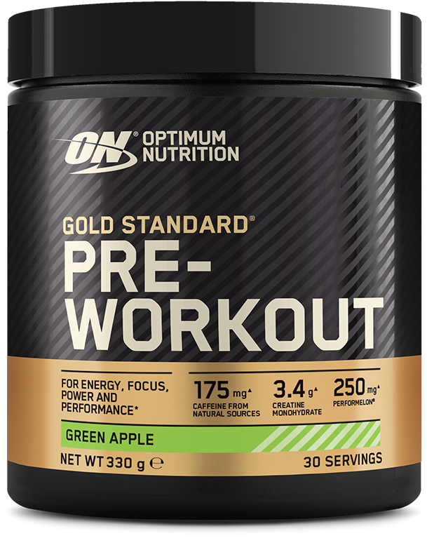Optimum Nutrition Gold Standard Pre-Workout - 330 g Vihreä omena