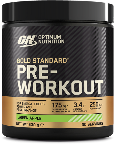 Optimum Nutrition Gold Standard Pre-Workout - 330 g Vihreä omena