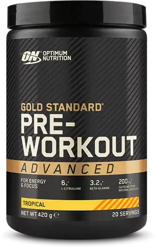 Optimum Nutrition Gold Standard Pre-Workout Advanced - 400 g Tropical