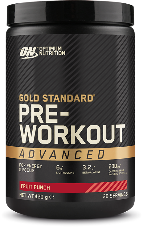 Optimum Nutrition Gold Standard Pre-Workout Advanced - 400 g hedelmäpunssi