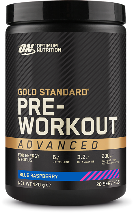 Optimum Nutrition Gold Standard Pre-Workout Advanced - 400 g Sininen vadelma
